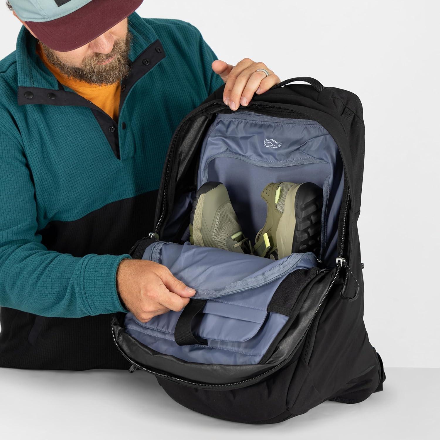 imageOsprey Metron 34L Airspeed Commuter Bike Backpack BlackMagma Brown