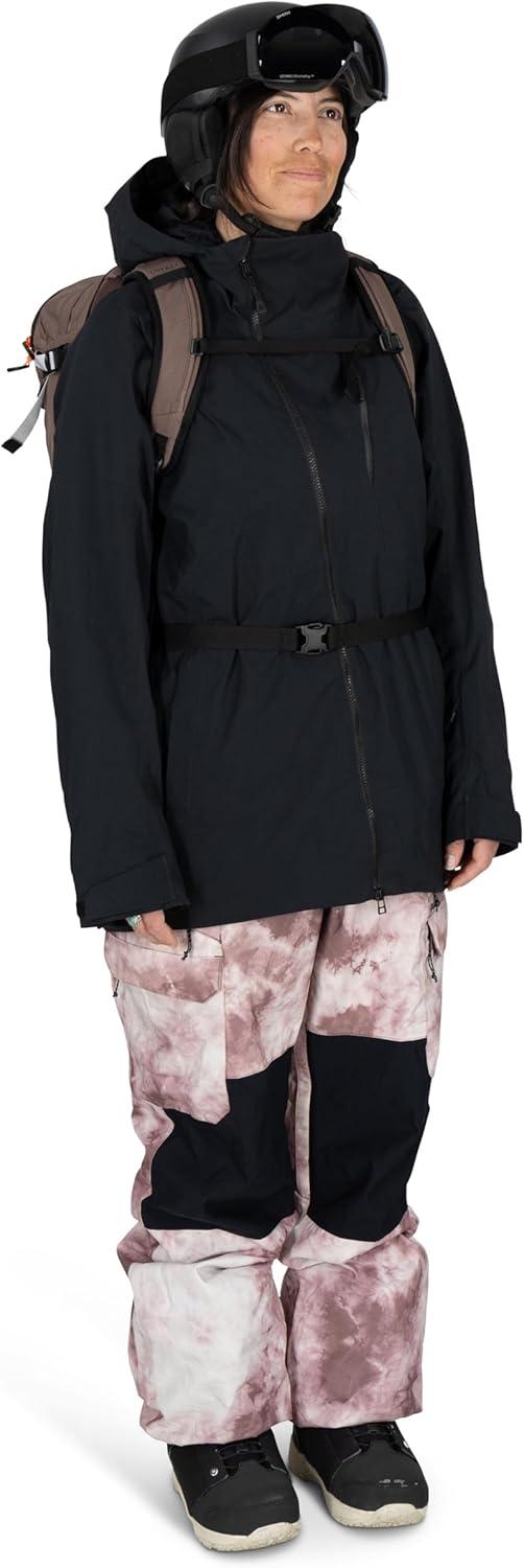 imageOsprey Sopris 32L Ski and Snowboard Backpack Avalanche Gear Carry Lightweight Backcountry Backpack for Women Ski amp Snowboard Carry Made with 100 Recycled Nylon Tundra GreenMagma Brown