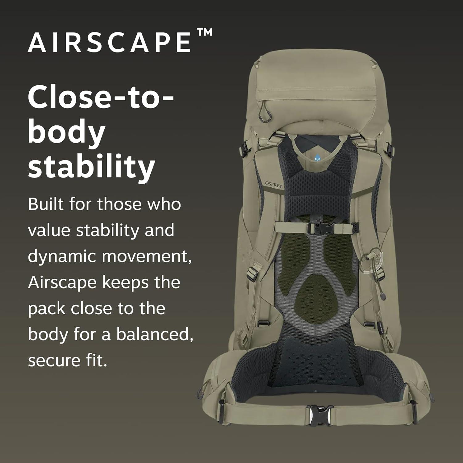 imageOsprey Sportlite Lightweight Hiking Backpack with Hydraulics Reservoir for Men amp Women Everyday Hydration Travel BagOlive Tan