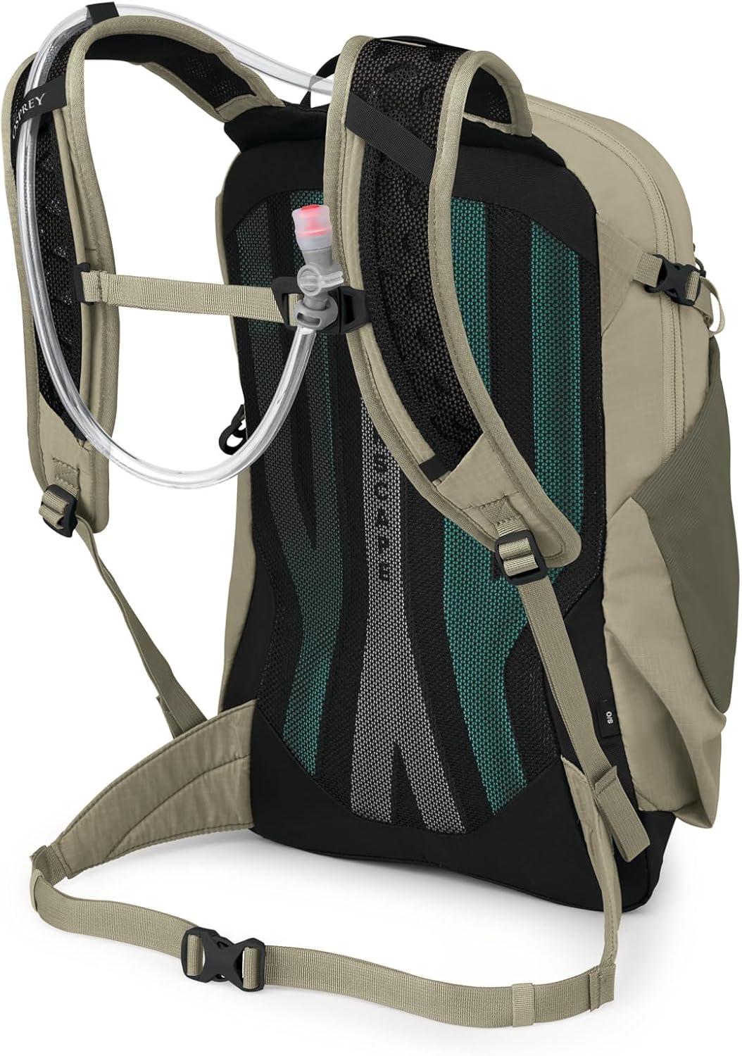 imageOsprey Sportlite Lightweight Hiking Backpack with Hydraulics Reservoir for Men amp Women Everyday Hydration Travel BagOlive Tan