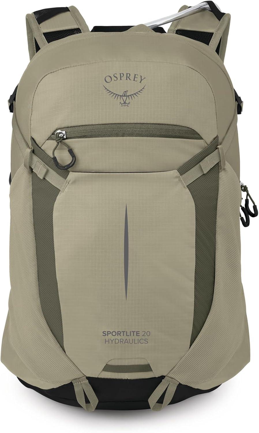 imageOsprey Sportlite Lightweight Hiking Backpack with Hydraulics Reservoir for Men amp Women Everyday Hydration Travel BagOlive Tan