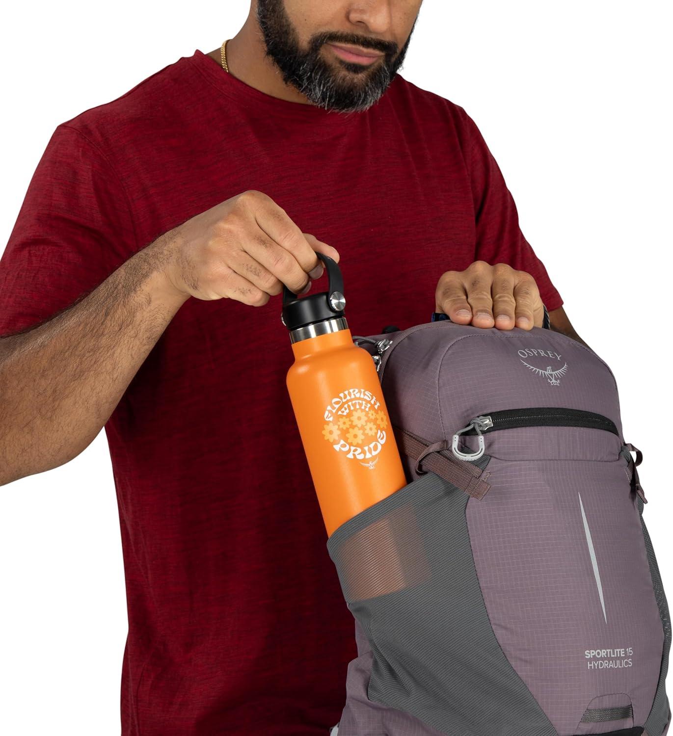 imageOsprey Sportlite Lightweight Hiking Backpack with Hydraulics Reservoir for Men amp Women Everyday Hydration Travel BagOlive Tan