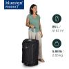 Osprey Daylite 85L Wheeled Collapsible Travel Duffel Bag – Lightweight Durable Rolling Suitcase, Black(Blue Spikemoss/Alkaline)