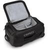 Osprey Transporter 40L Wheeled Travel Duffel Bag, Black(Black)