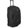 Osprey Sojourn Shuttle 36″/130L Wheeled Duffel Luggage, Koseret Green(Black)