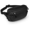 Osprey Transporter Commuter Waist Pack – Travel Fanny Pack – Lightweight Crossbody Bag(Raven Black)