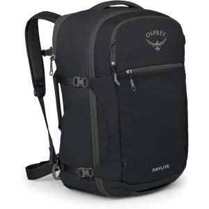 Osprey Daylite 44L Carry-On Travel Pack – Lightweight, Durable Backpack with Streamlined Design – Versatile, Spacious Bag for Weekend Trips or Business, Black