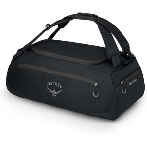 Osprey Daylite 45L Duffel Backpack – Convertible Everyday Duffel Bag for Gym, Commute, and Travel, Black