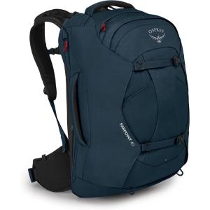 Osprey Farpoint 70L Men’s Travel Backpack, Tunnel Vision Grey(Muted Space Blue)