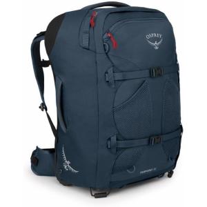 Osprey Farpoint Men’s Wheeled Travel Pack 65L, Muted Space Blue(Muted Space Blue)
