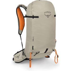 Osprey Firn 28L Ski and Snowboard Backpack – Lightweight Touring Backpack, Euphoria Purple, Small/Medium(Sandy Grey/Tequila Orange)