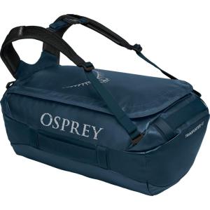 Osprey Transporter 40L Travel Duffel Bag, Black(Venturi Blue)