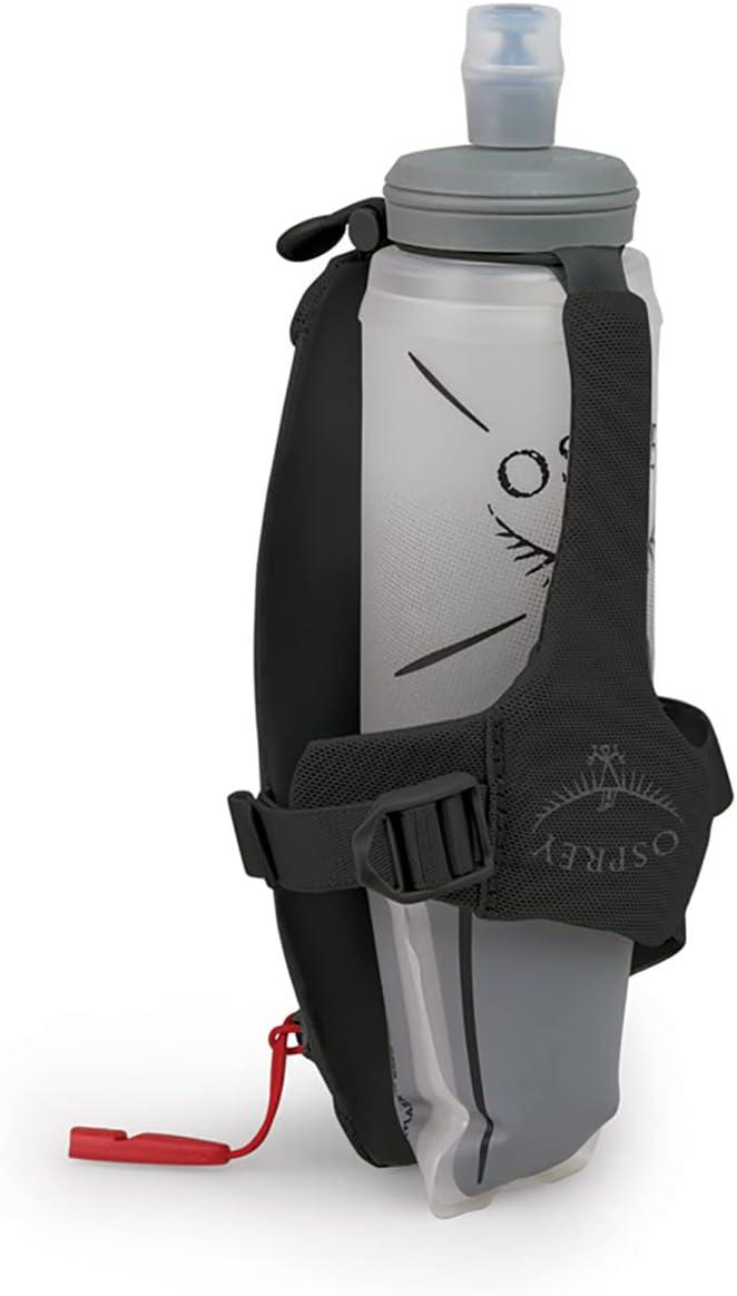 imageOsprey Duro Dyna Handheld Water Bottle with Hydraulics Soft Flask for Running Dark Charcoal Grey