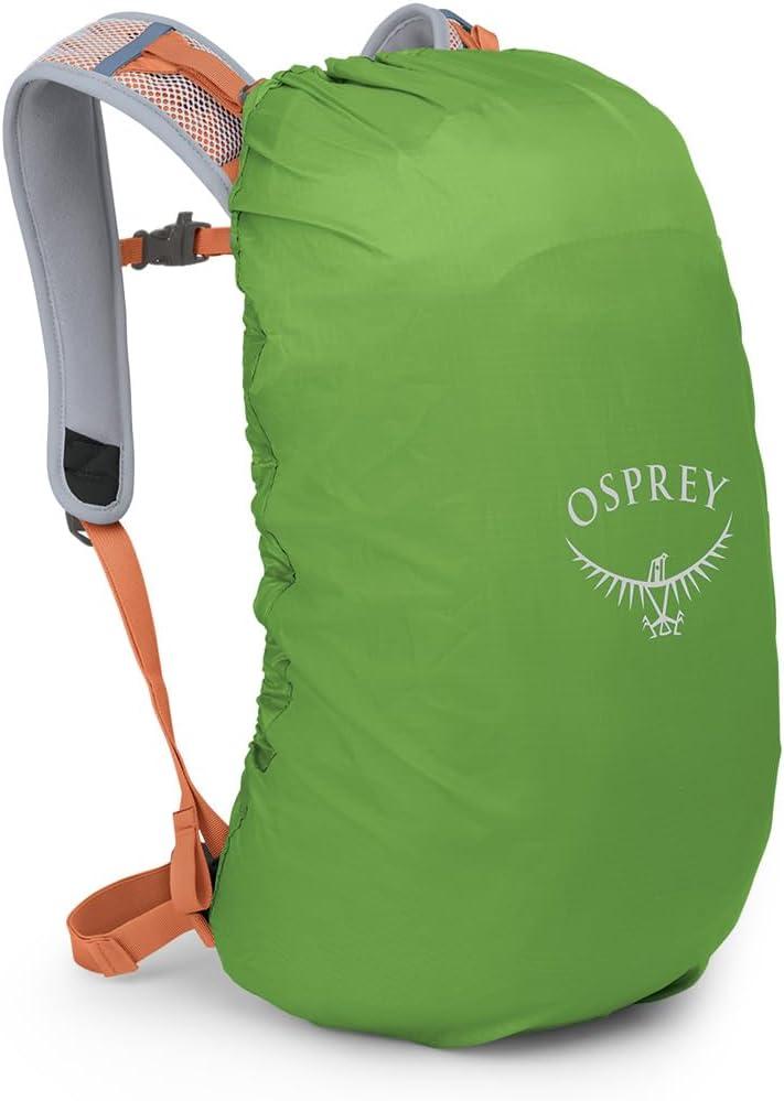 imageOsprey Hikelite 18L Lightweight Hiking Backpack  Durable Travel Daypack with Rain Cover for Men and Women Purple InkPurple DuskCheddar OrangeKoi OrangeBlue Venture