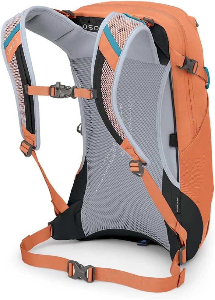 imageOsprey Hikelite 18L Lightweight Hiking Backpack  Durable Travel Daypack with Rain Cover for Men and Women Purple InkPurple DuskCheddar OrangeKoi OrangeBlue Venture