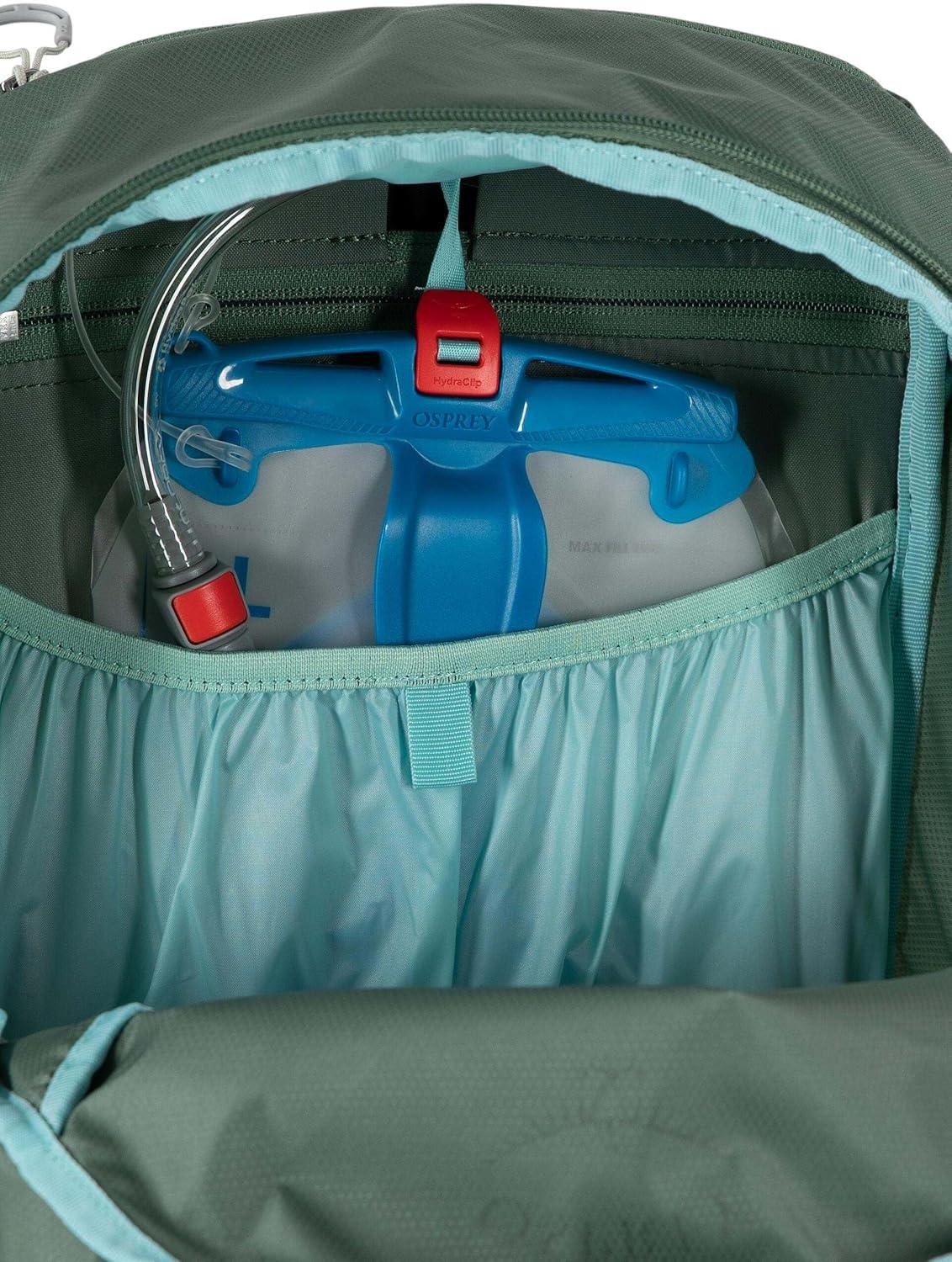 imageOsprey Hikelite 26L Hiking Backpack for Men and Women Lightweight Breathable Backpanel and Raincover Ideal for Hikes Travel and Everyday Use in Any Weather Purple InkPurple DuskCheddar OrangePine Leaf Green