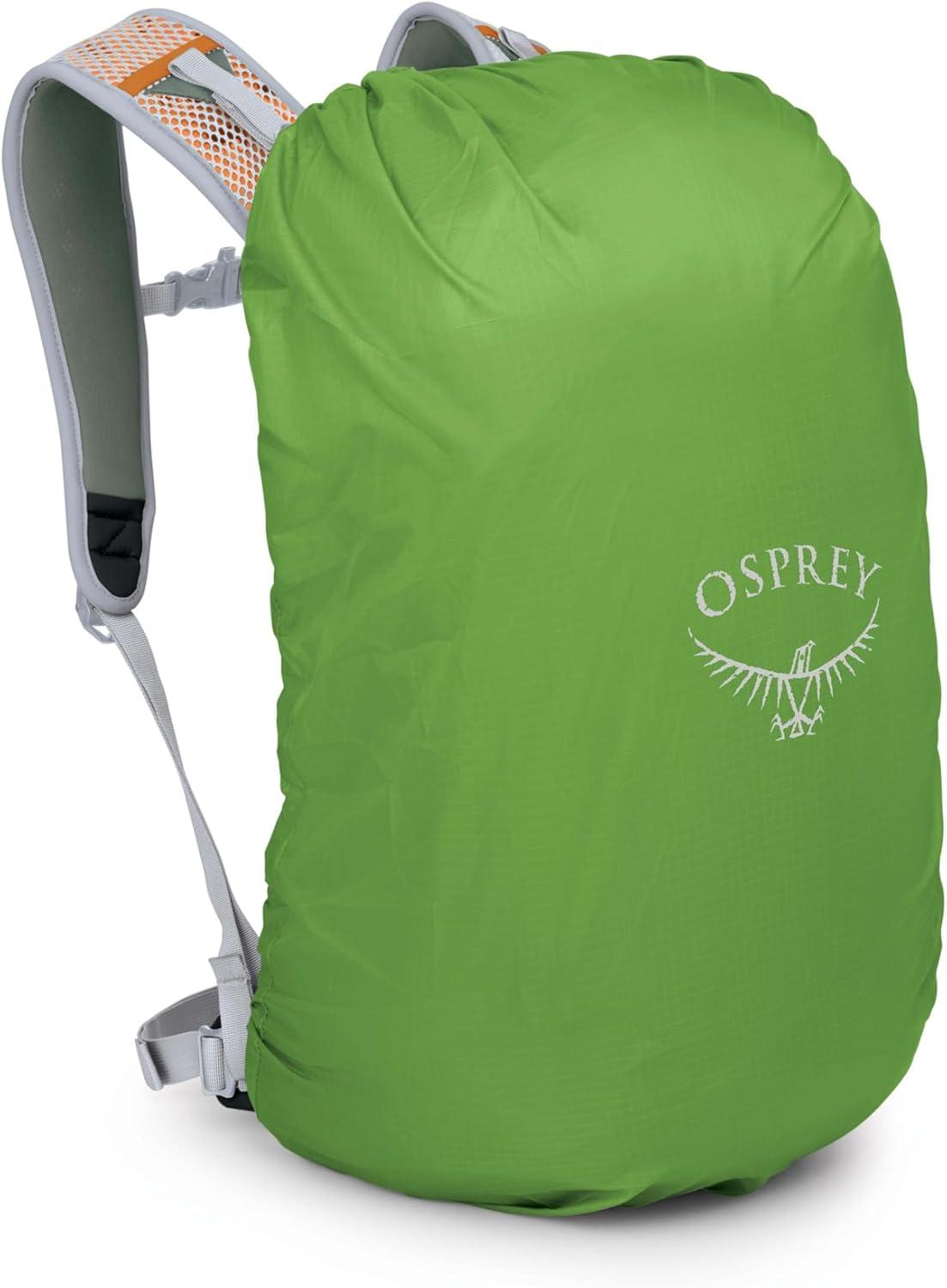 imageOsprey Hikelite 26L Hiking Backpack for Men and Women Lightweight Breathable Backpanel and Raincover Ideal for Hikes Travel and Everyday Use in Any Weather Purple InkPurple DuskCheddar OrangePine Leaf Green