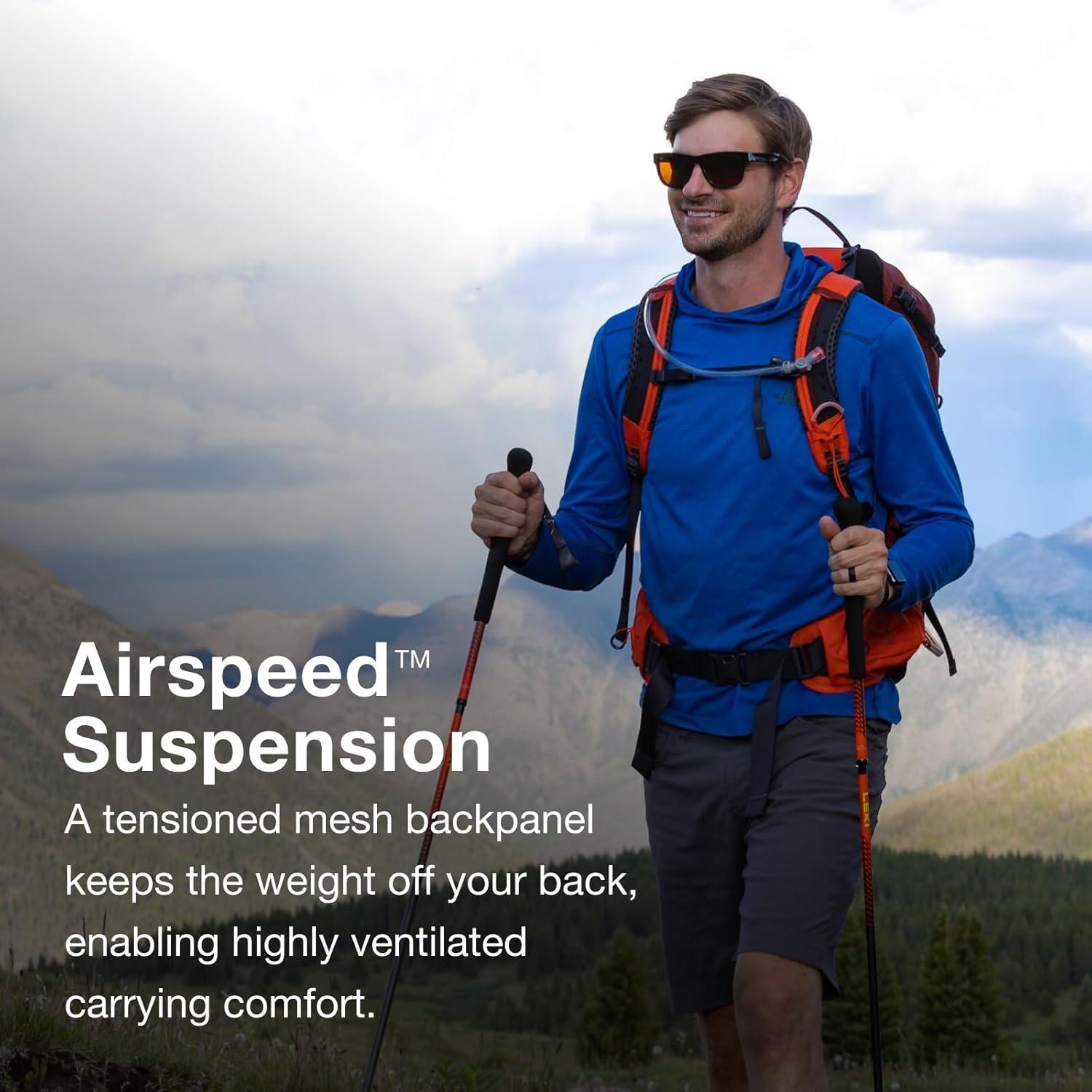 imageOsprey Manta 24L Mens Hiking Backpack with Hydraulics Reservoir Oak Leaf OrangeOak Leaf Orange