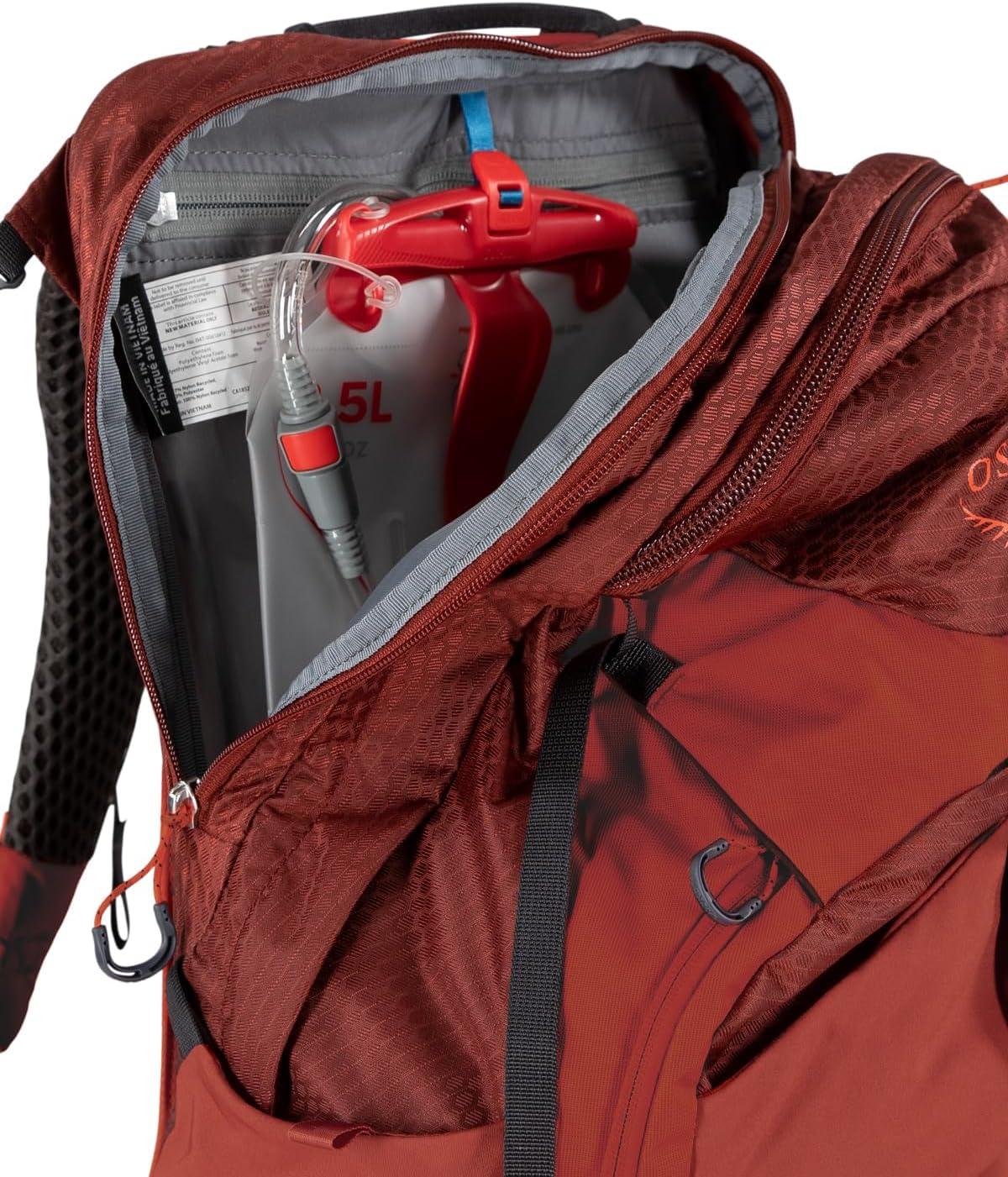 imageOsprey Manta 24L Mens Hiking Backpack with Hydraulics Reservoir Oak Leaf OrangeOak Leaf Orange