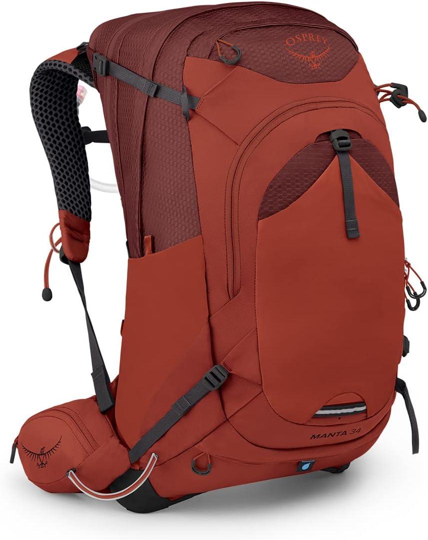 imageOsprey Manta 24L Mens Hiking Backpack with Hydraulics Reservoir Oak Leaf OrangeOak Leaf Orange