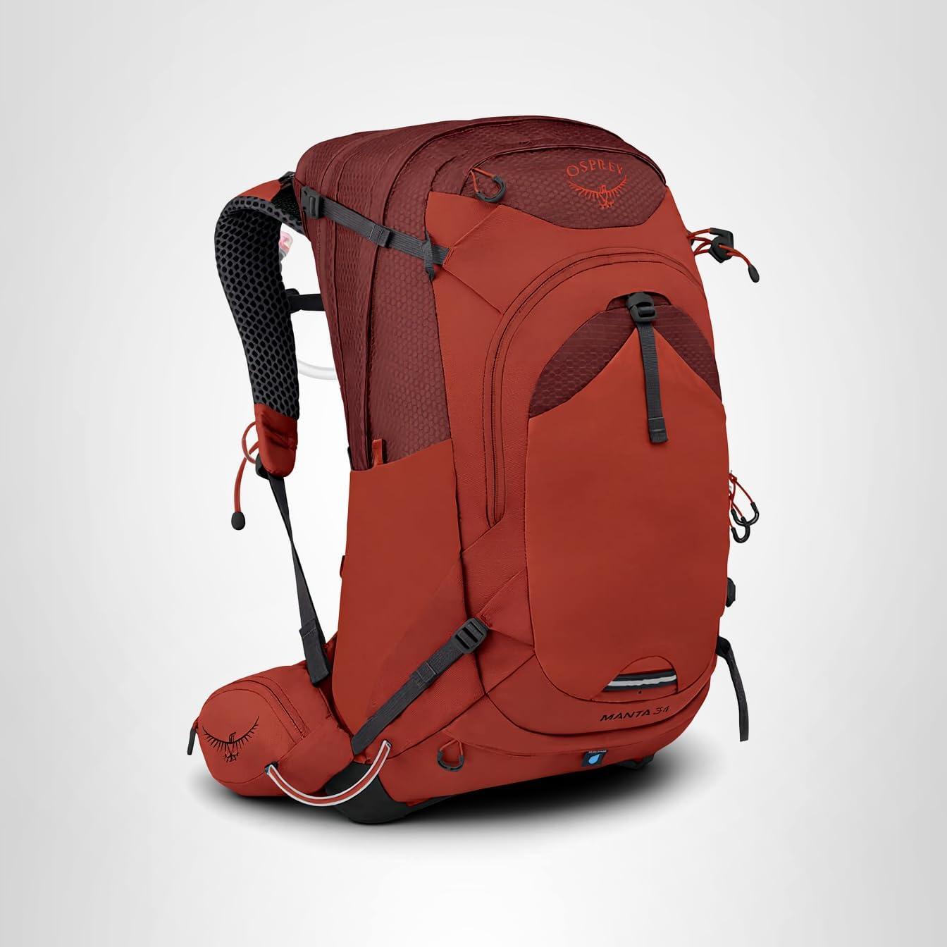 imageOsprey Manta 24L Mens Hiking Backpack with Hydraulics Reservoir Oak Leaf OrangeOak Leaf Orange