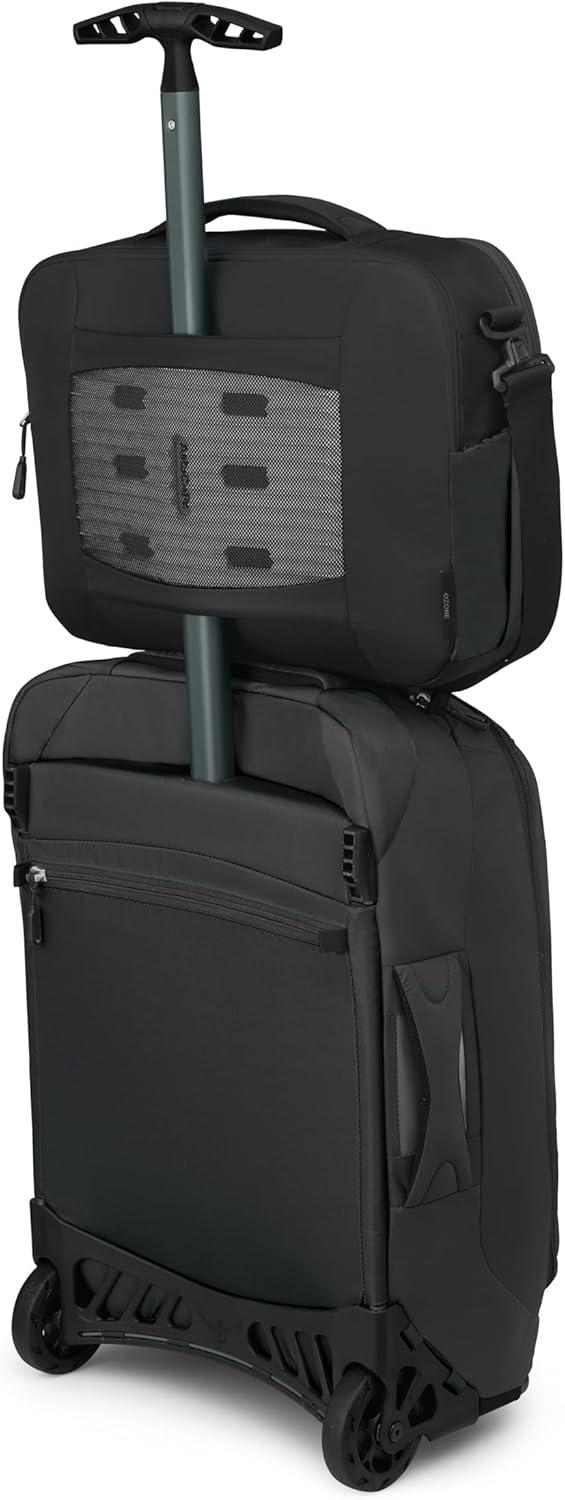 imageOsprey Ozone Brief Bag Lightweight Shoulder Bag with Padded Laptop Sleeve Removable Strap and Hidden Cash Pocket Travel Briefcase and Personal Item Fits Most 16 Laptops CarryOn Companion