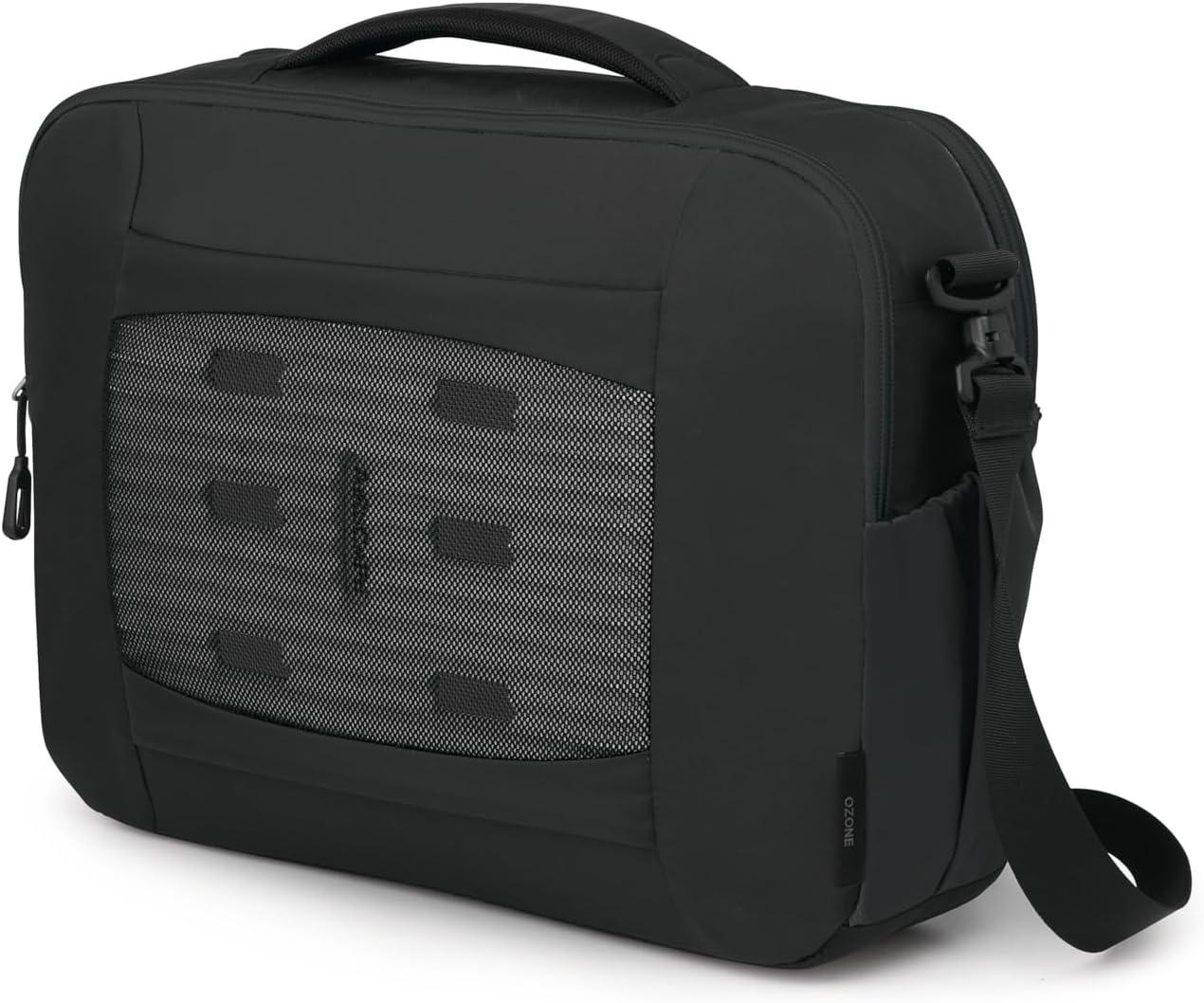 imageOsprey Ozone Brief Bag Lightweight Shoulder Bag with Padded Laptop Sleeve Removable Strap and Hidden Cash Pocket Travel Briefcase and Personal Item Fits Most 16 Laptops CarryOn Companion