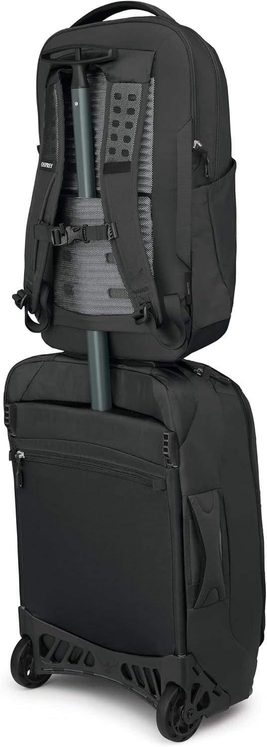 imageOsprey Ozone Laptop Backpack with Ventilated AirScape Backpanel  Lightweight Travel Backpack with 16 Laptop Sleeve  CarryOn Compatible Travel Bag for Men and Women Moody BurgundyBlack