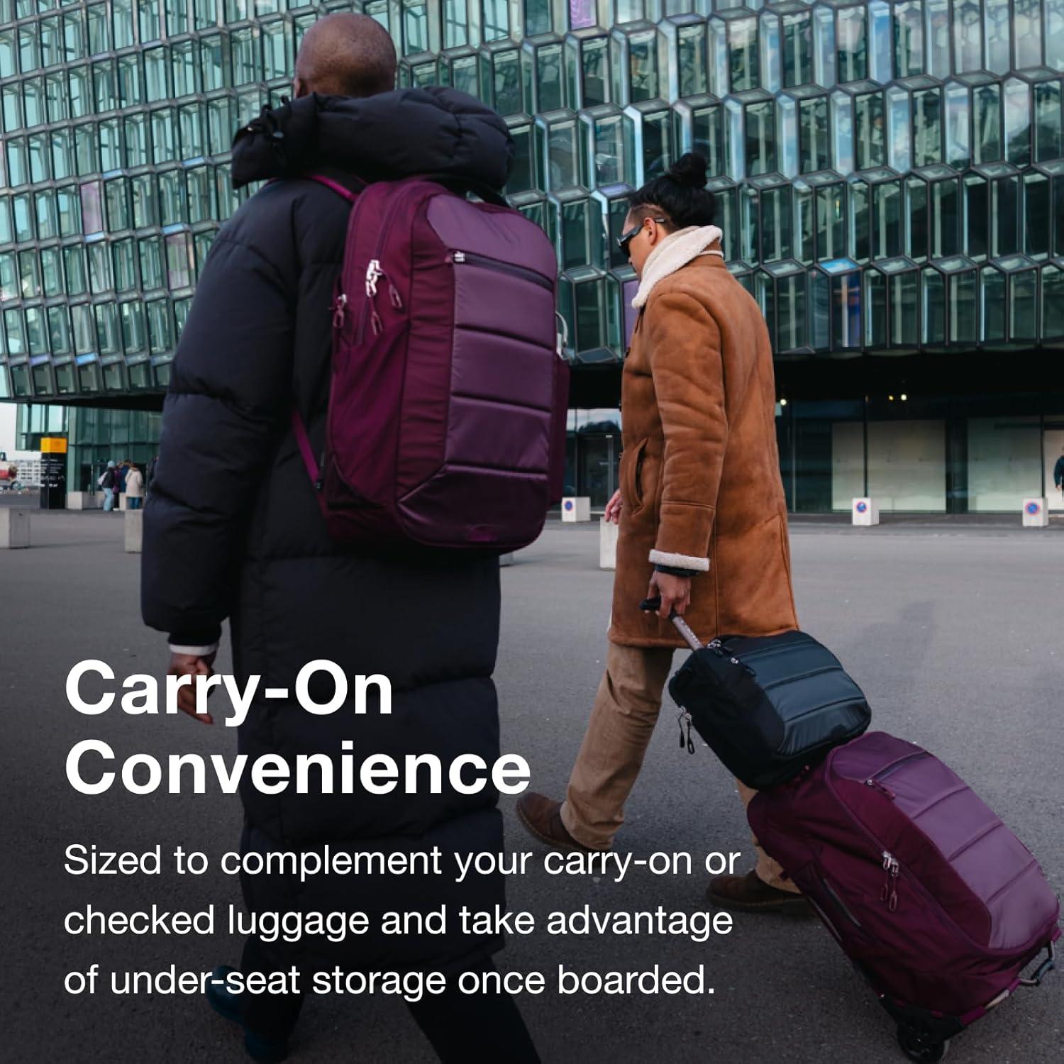 imageOsprey Ozone Laptop Backpack with Ventilated AirScape Backpanel  Lightweight Travel Backpack with 16 Laptop Sleeve  CarryOn Compatible Travel Bag for Men and Women Moody BurgundyMoody Burgundy