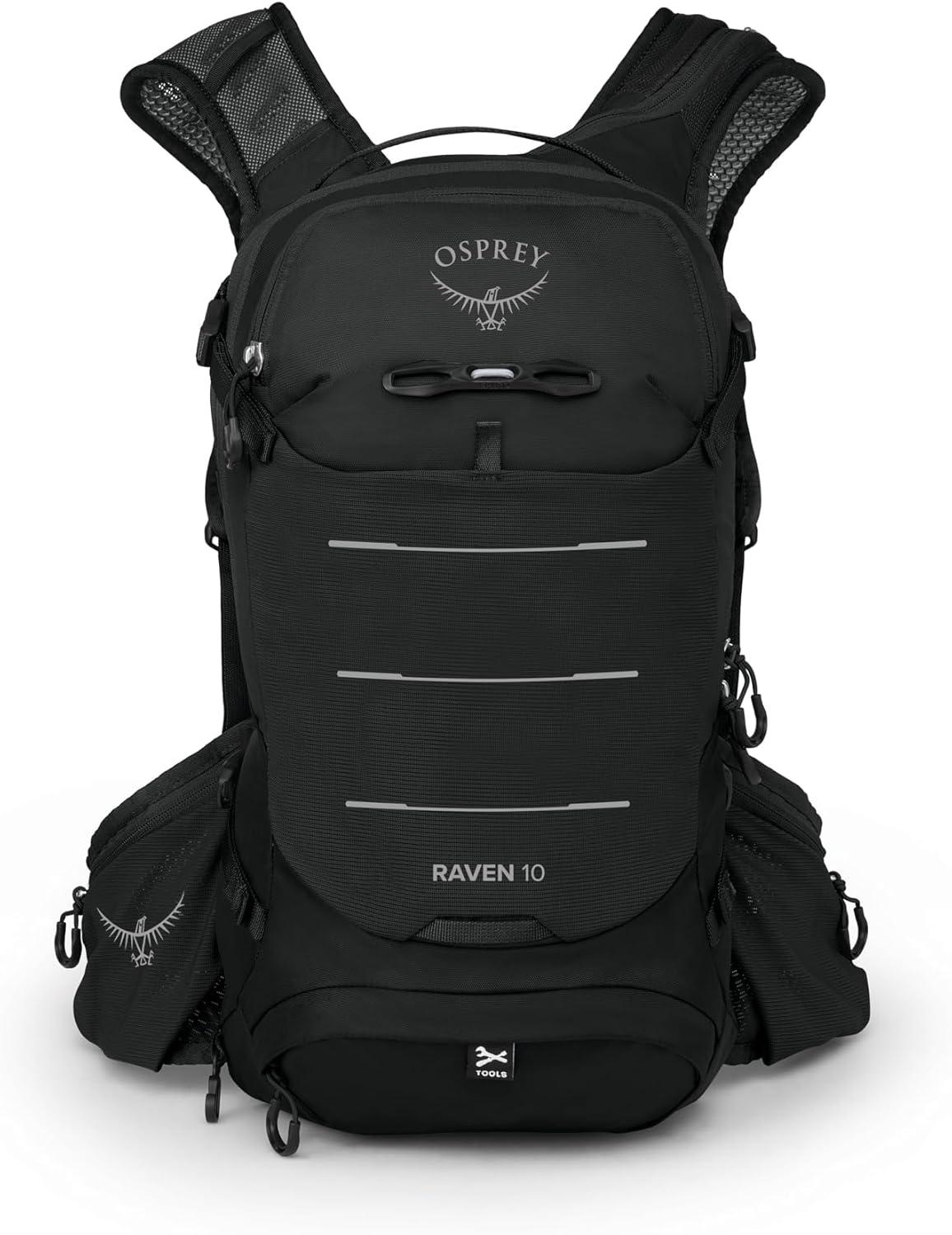 imageOsprey Raven 10L Womens Mountain Biking Backpack with Hydraulics ReservoirBlack