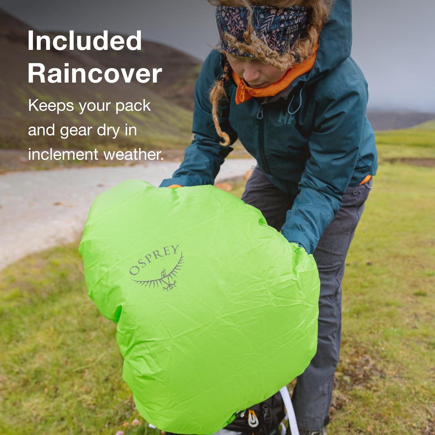 imageOsprey Sirrus 24L Womens Hiking Backpack Muted Space BlueSucculent Green