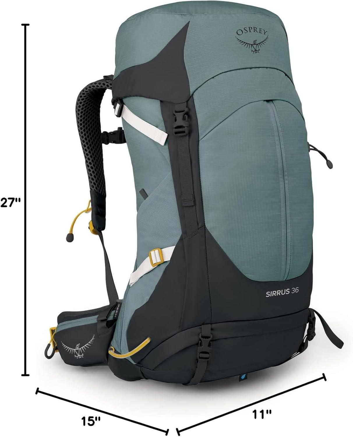 imageOsprey Sirrus 24L Womens Hiking Backpack Muted Space BlueSucculent Green