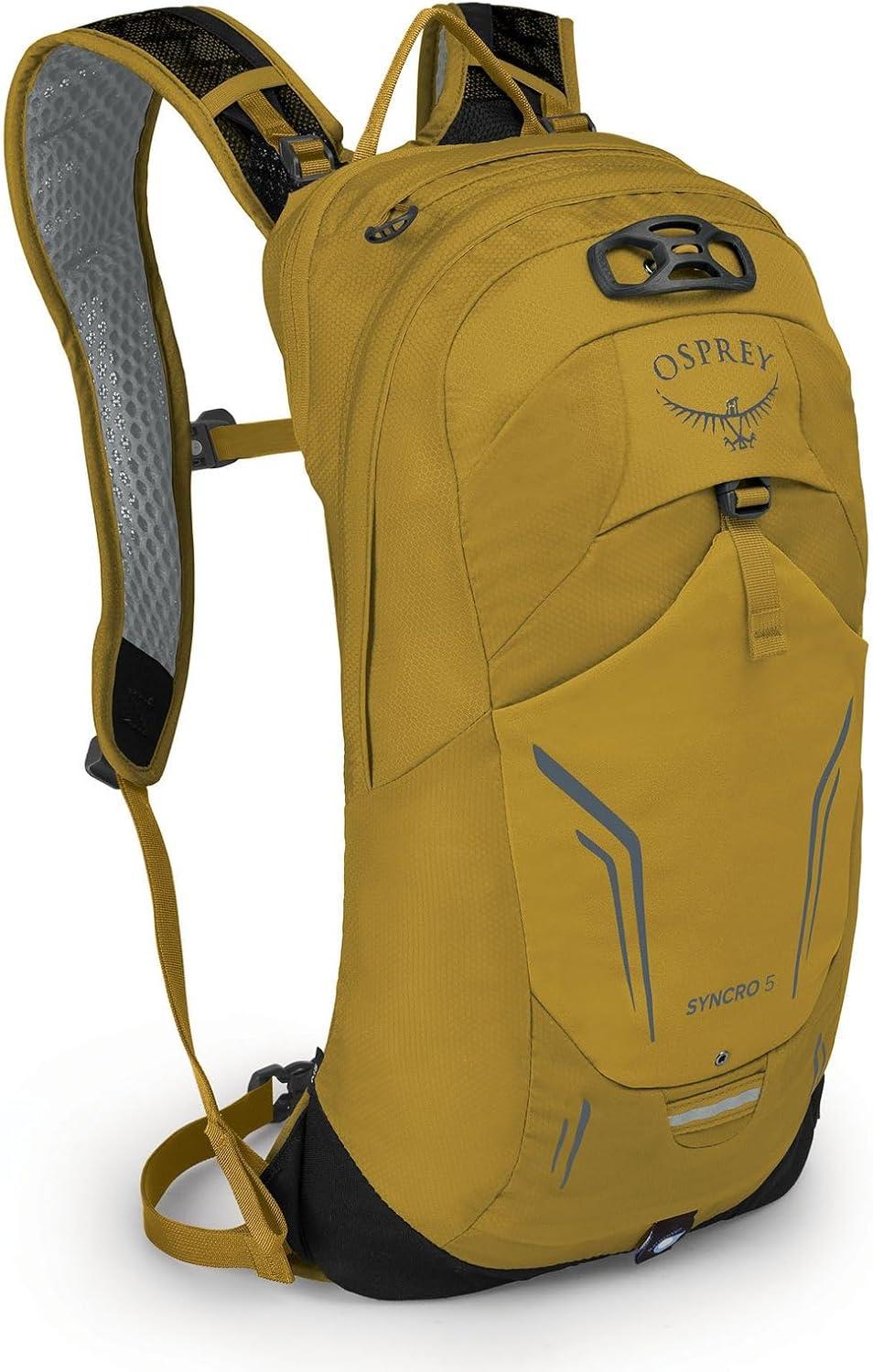 imageOsprey Syncro 5 Mens Bike Hydration Backpack with Hydraulics ReservoirYellow