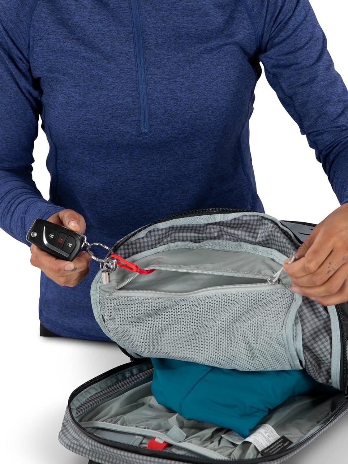 imageOsprey Tempest Pro 20L Womens Hiking Backpack with Hipbelt Mars OrangeSilver Lining