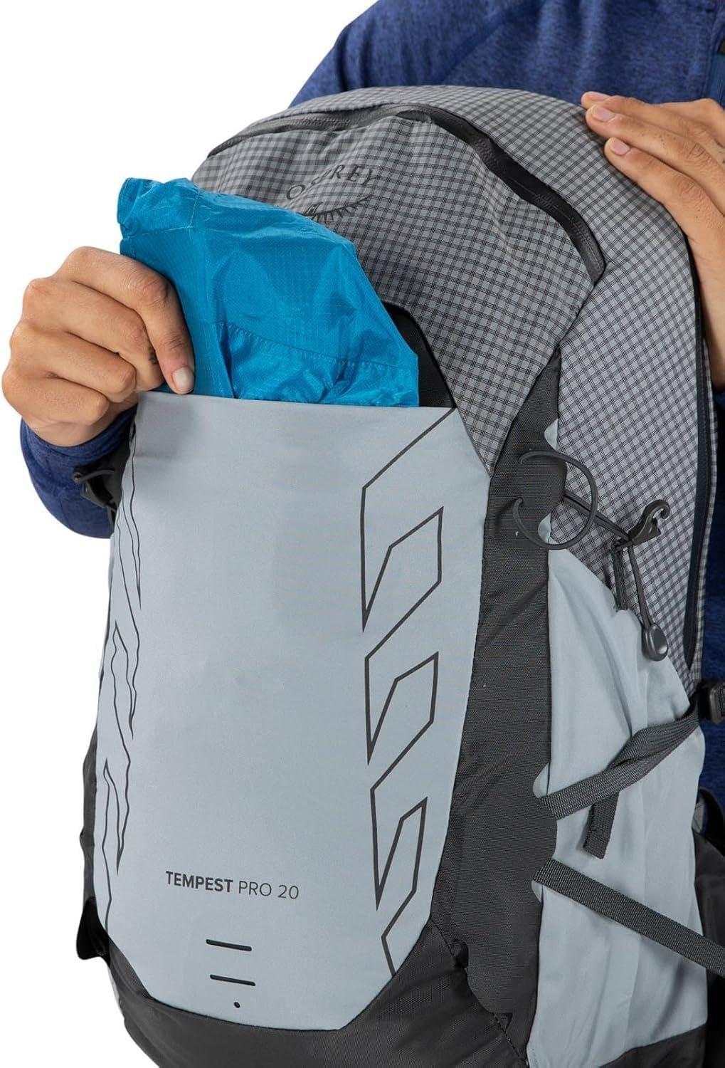 imageOsprey Tempest Pro 20L Womens Hiking Backpack with Hipbelt Mars OrangeSilver Lining