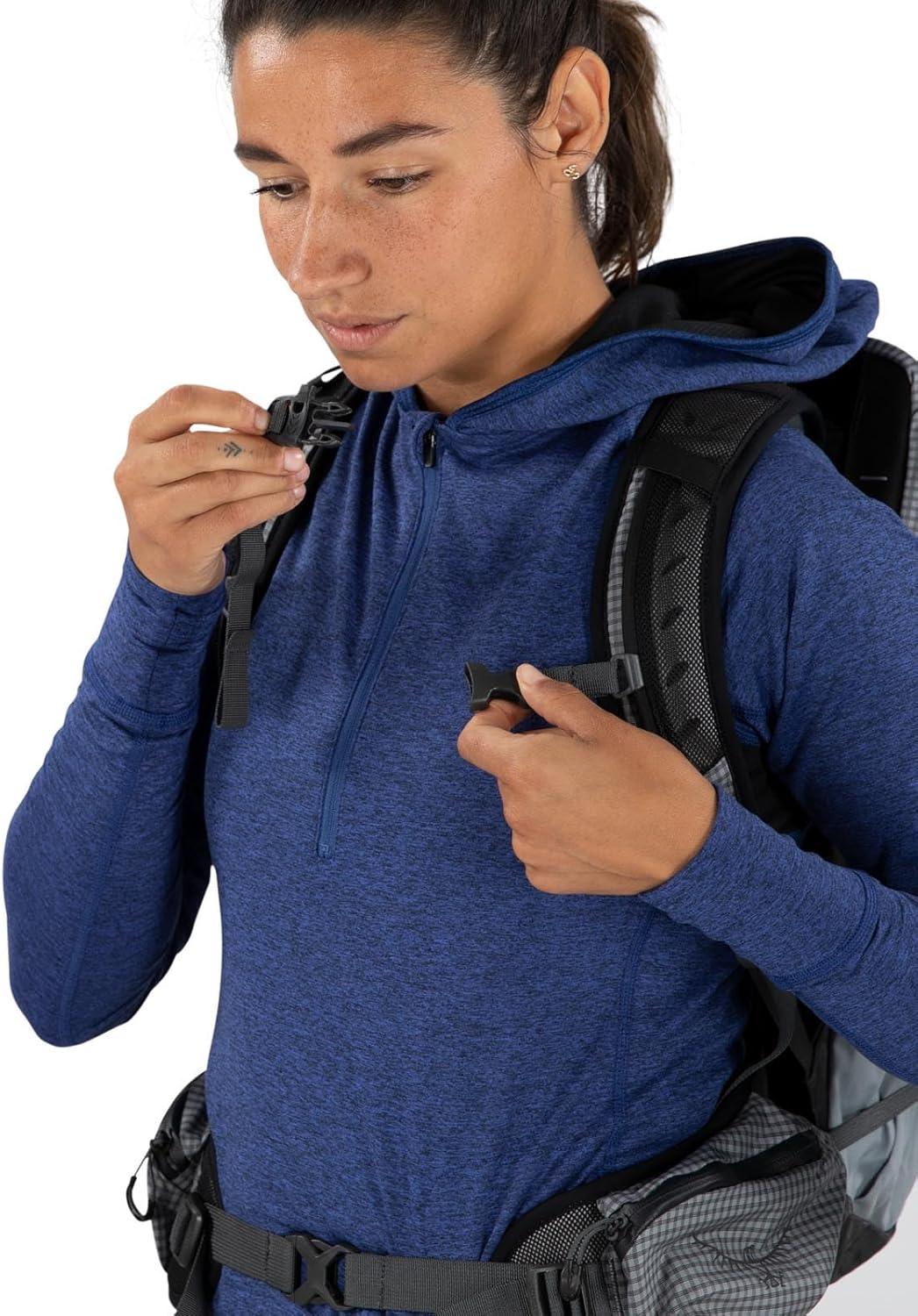 imageOsprey Tempest Pro 20L Womens Hiking Backpack with Hipbelt Mars OrangeSilver Lining