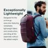 Osprey Ozone Slim Pack – Lightweight Laptop Backpack with AirScape Suspension, Water Bottle Pockets & Slim Travel Design – Fits Most 16″ Laptops – Personal Item or Carry-On Compatible, Moody Burgundy(Black)