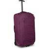 Osprey Ozone 2-Wheel 80L/27 Checked Luggage – Lightweight Rolling Bag with High Clearance and Oversized Wheels – Travel Suitcase with Mesh Organization, Trolley Handle and Add-a-Bag Strap, Black(Moody Burgundy)