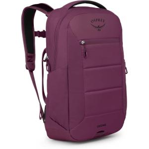 Osprey Ozone Laptop Backpack with Ventilated AirScape™ Backpanel – Lightweight Travel Backpack with 16” Laptop Sleeve – Carry-On Compatible Travel Bag for Men and Women, Moody Burgundy(Moody Burgundy)