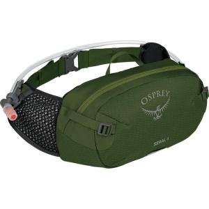 Osprey Seral 4L Unisex Biking Waist Pack with Hydraulics Reservoir, Dustmoss Green(Dustmoss Green)