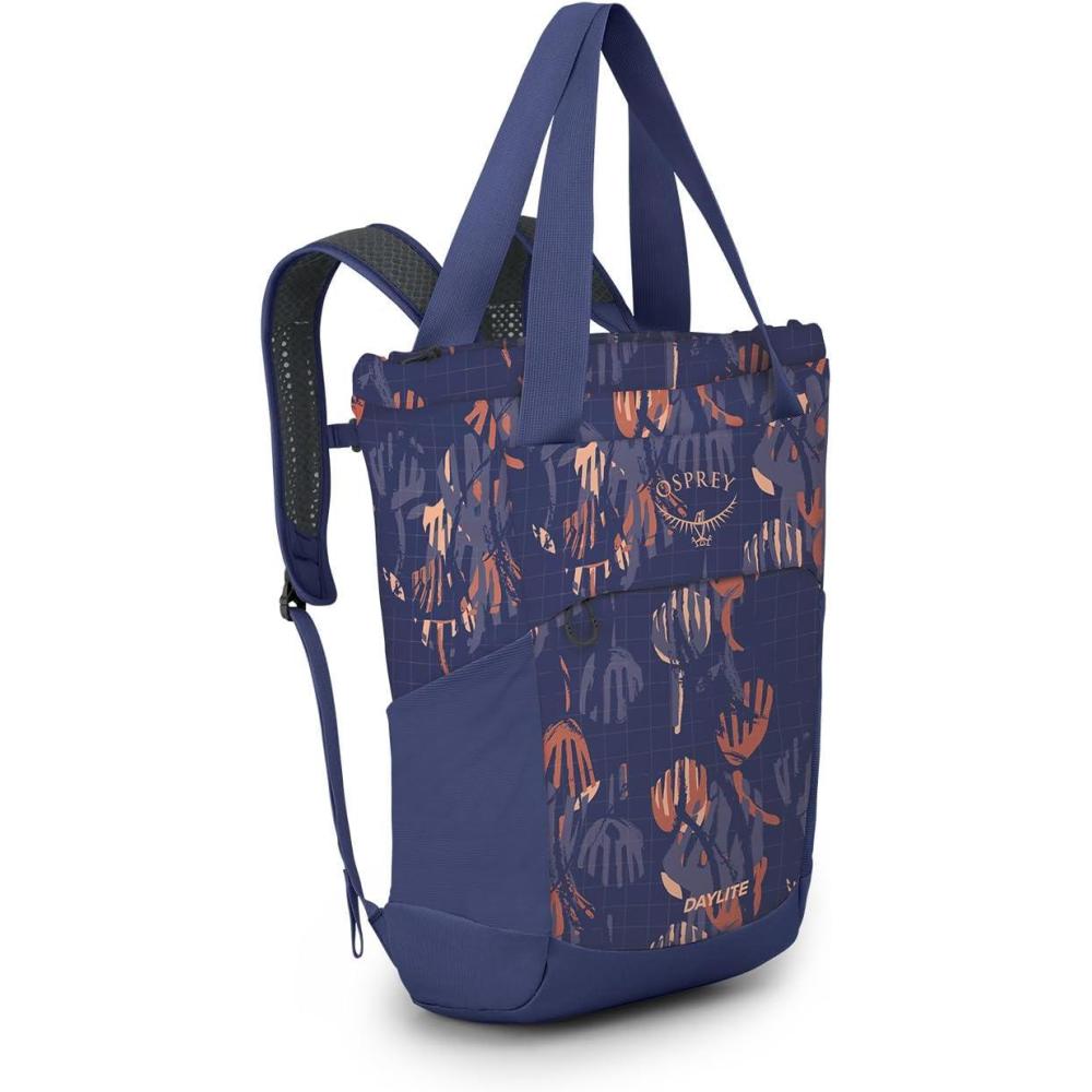 imageOsprey Daylite Tote Pack Night Shift BlueWild Blossom PrintAlkaline