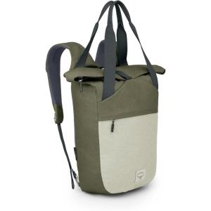 Osprey Arcane Zip Top Tote Backpack, Porcelain Orange Heather(Earl Grey/Sandy Grey Heather)