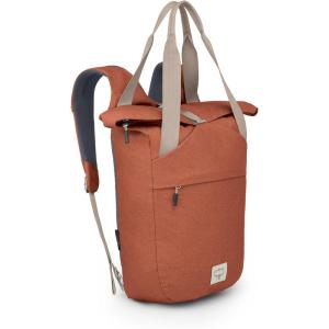 Osprey Arcane Zip Top Tote Backpack, Porcelain Orange Heather(Porcelain Orange Heather)