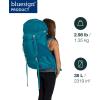 Osprey Ace 38L Kids’ Backpacking Backpack, Blue Spikemoss/Deep Peyto(Blue Spikemoss/Deep Peyto)