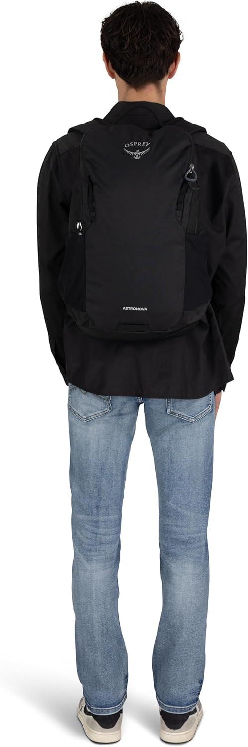 imageOsprey Astronova Campus Laptop Backpack Lightweight Everyday Bag with Laptop Sleeve and Bottle PocketsBlack
