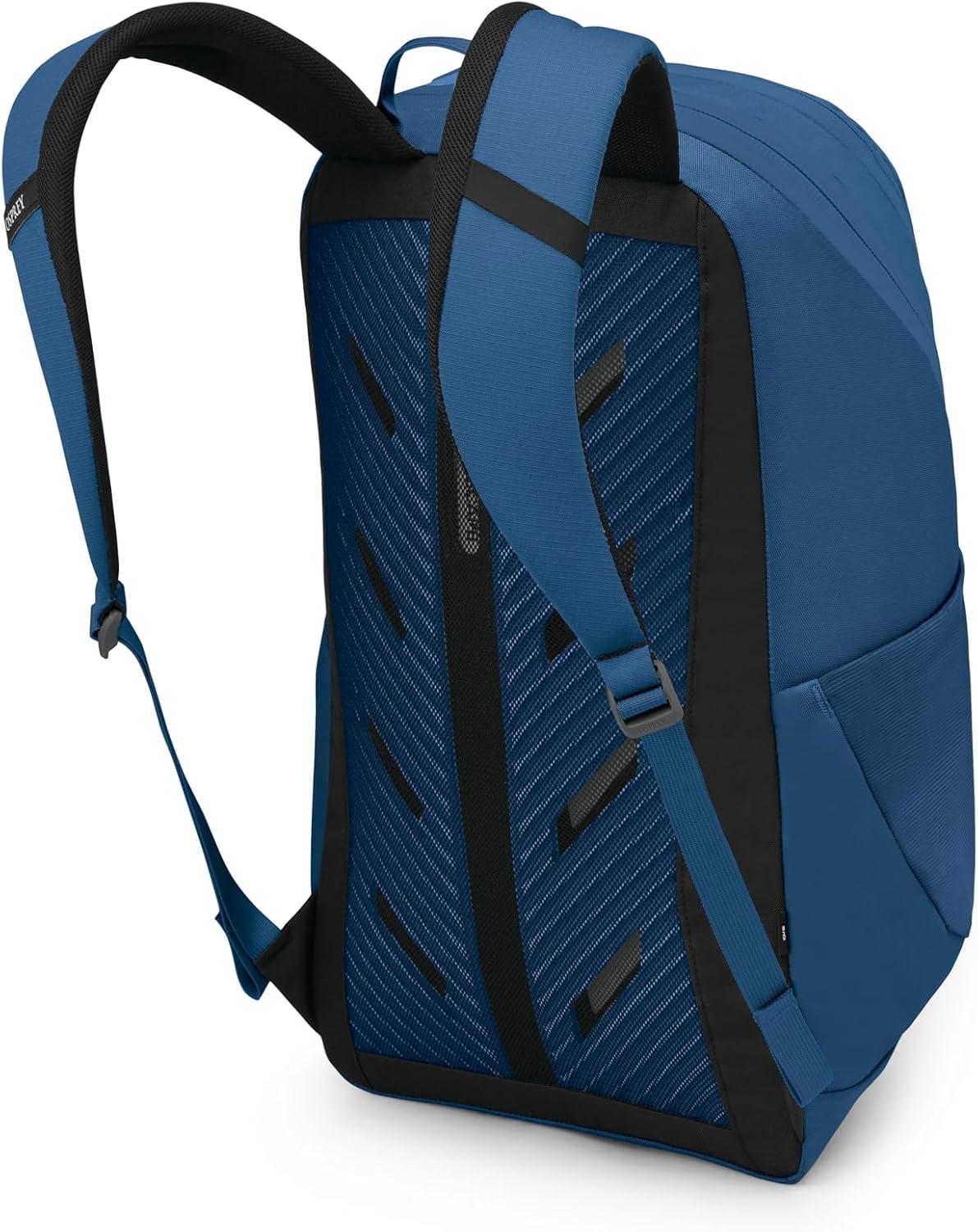 imageOsprey Astronova Campus Laptop Backpack Lightweight Everyday Bag with Laptop Sleeve and Bottle PocketsNight Shift Blue