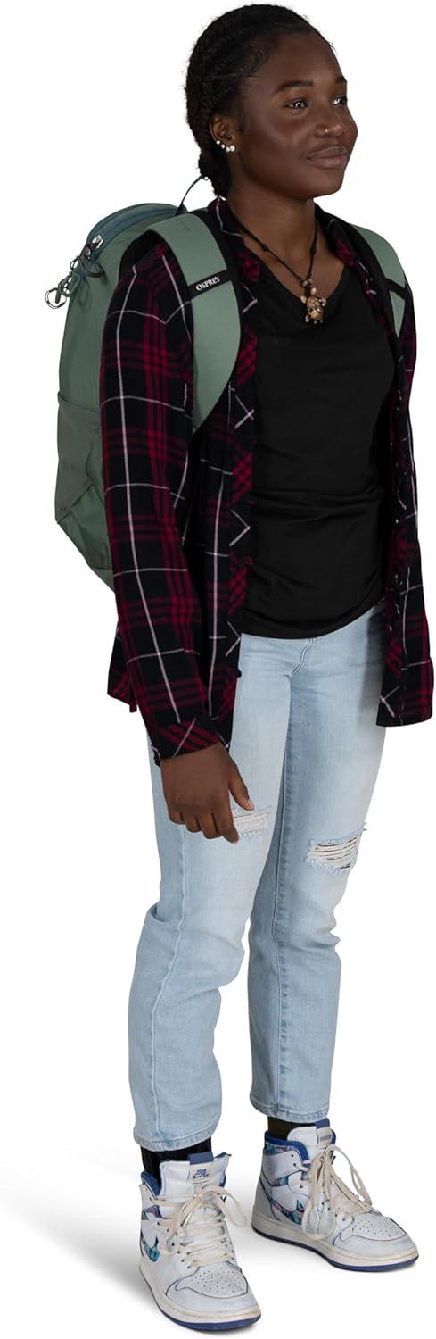 imageOsprey Astronova Campus Laptop Backpack Lightweight Everyday Bag with Laptop Sleeve and Bottle PocketsPine Leaf Green