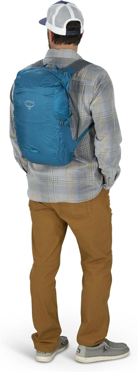 imageOsprey Ultralight 20L Dry Stuff Pack BlackWaterfront Blue
