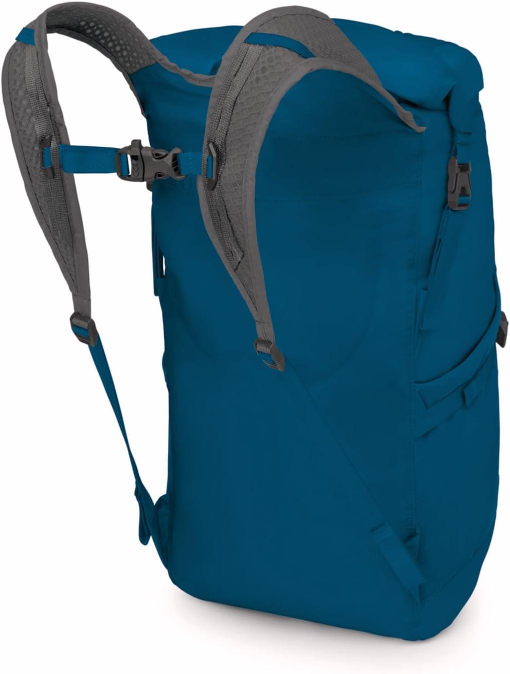 imageOsprey Ultralight 20L Dry Stuff Pack BlackWaterfront Blue