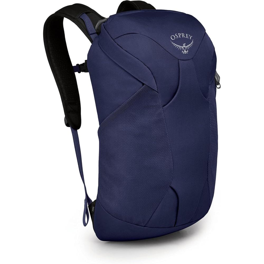imageOsprey Farpoint Fairview Travel Daypack for Men and Women BlackWinter Night Blue